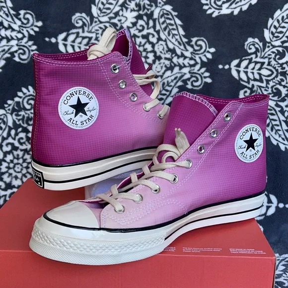 Converse Chuck Taylor 70 Hi Rose Maroon/Naples MEN`S - Picture 9 of 16
